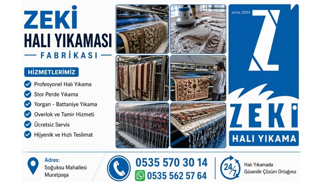 Muratpaşa Soğuksu Mahallesi Halı Yıkama